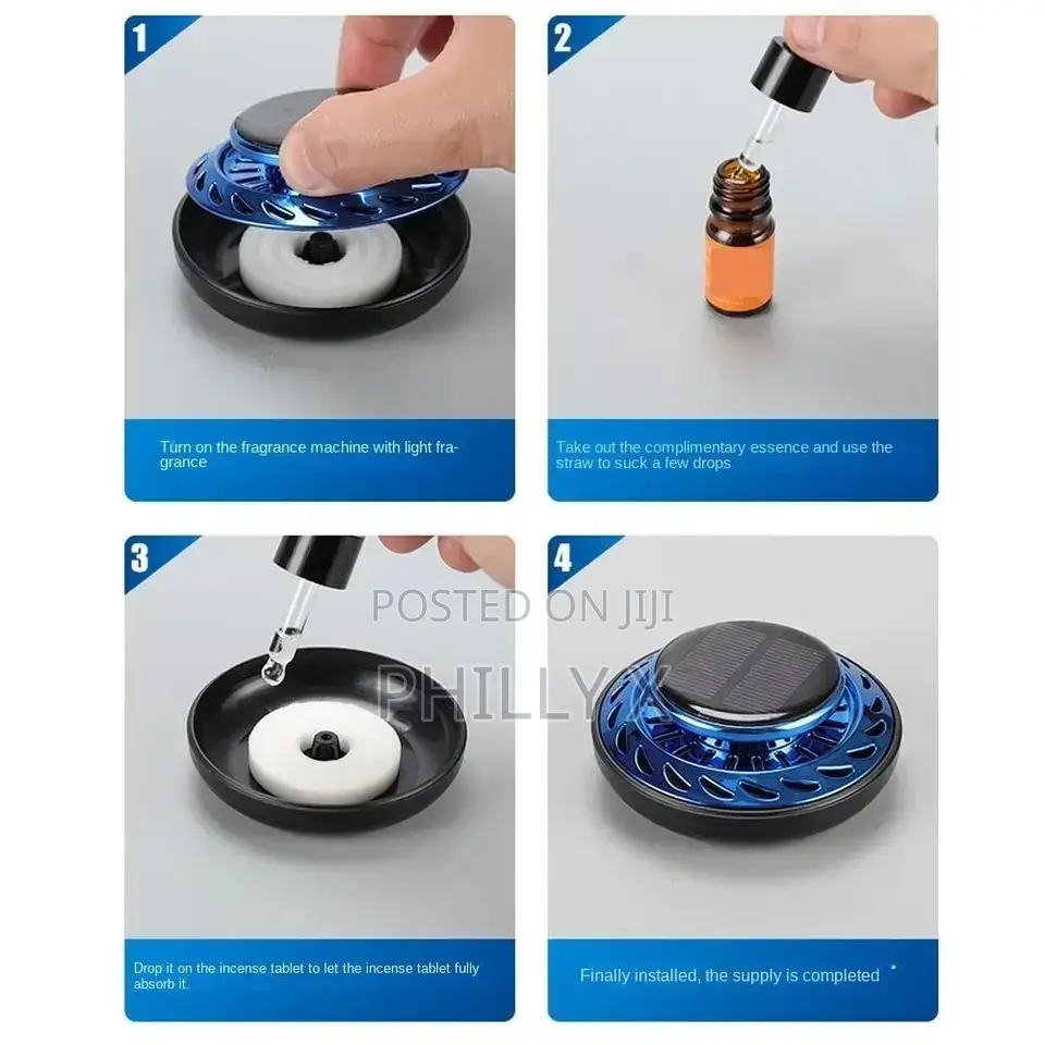 Car Solar Vortex Aromatherapy