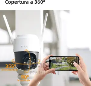 Photo - PTZ Security Camera Outdoor and Indoor Waterproof 