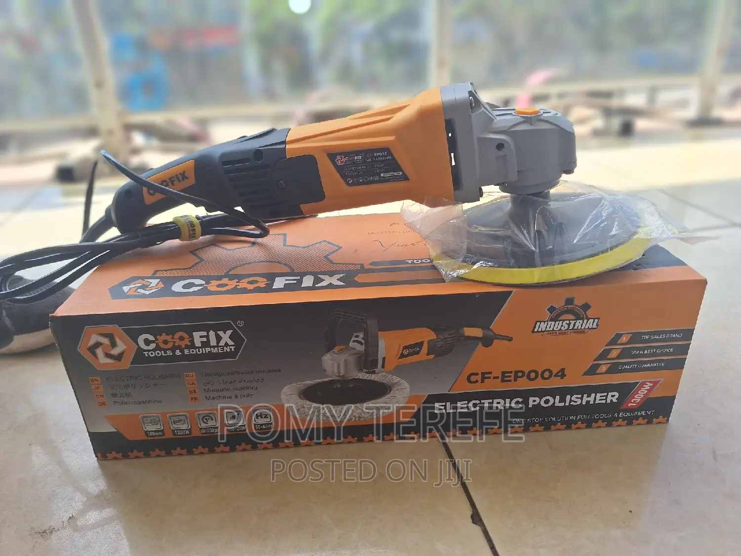 Electrical Polisher 1200 Watts ማለስለሻ