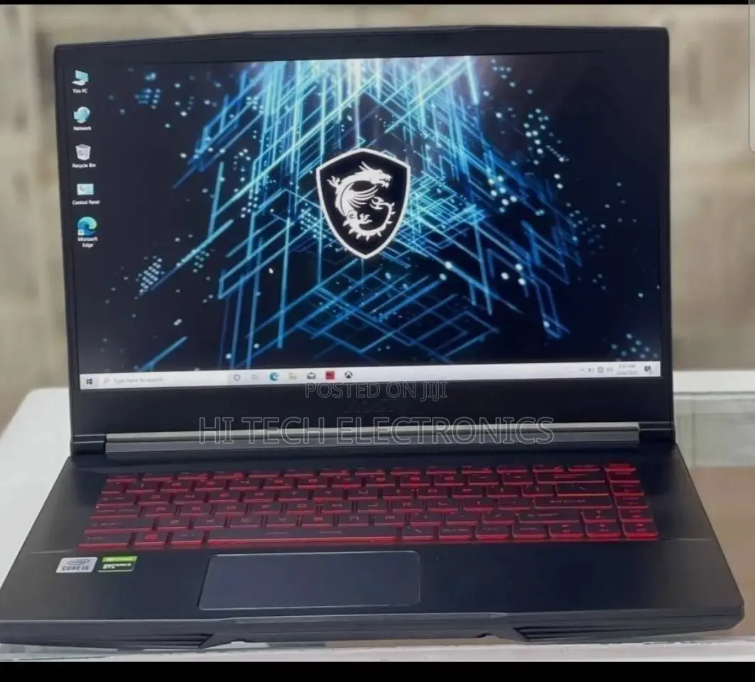New Laptop MSI GF63 8GB Intel Core I5 SSD 512GB