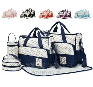 5pcs Baby Daiper Bag Set