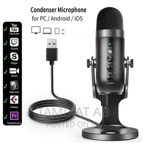Photo - PW8 Jmary Professional Condenser Desktop USB Microphone