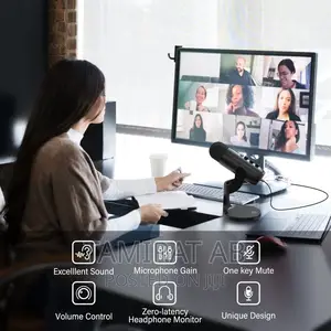 PW8 Jmary Professional Condenser Desktop USB Microphone