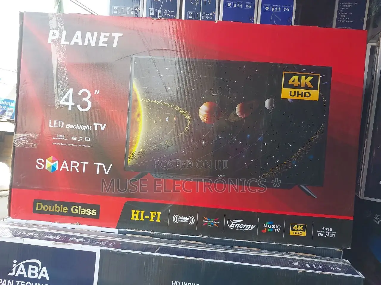 Planet 32",43",50",55" and 65" Smart Android Tv