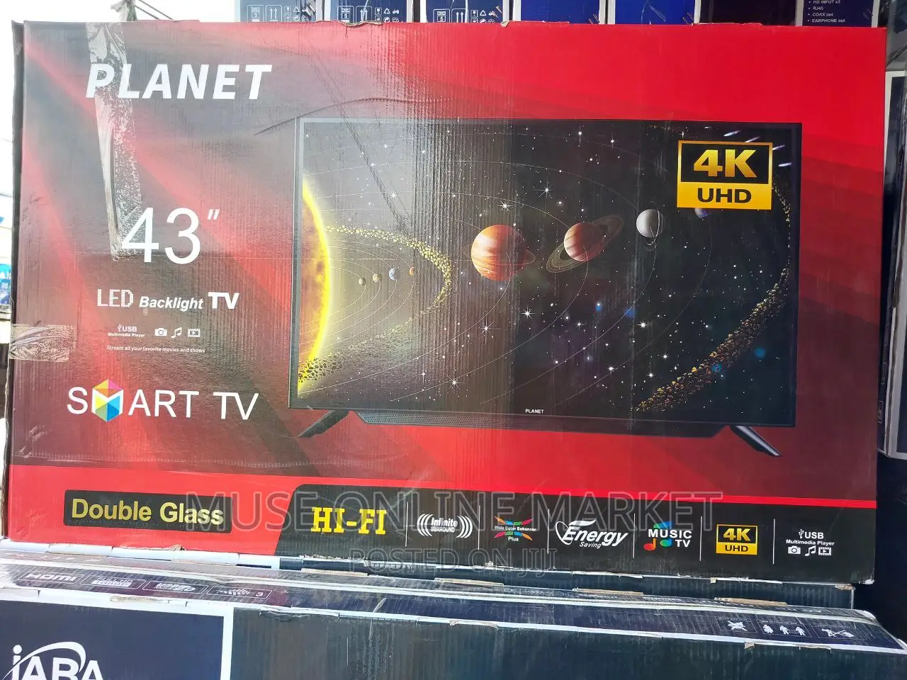 Planet 32",43",50",55" and 65" Smart Android Tv