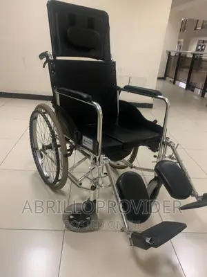 Bedpan_wheelchair|Bed Use Wheelchair|Highback Wheelchair USD