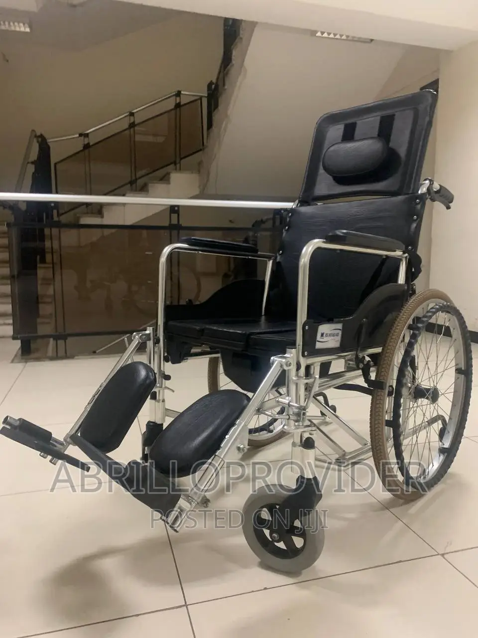 Bedpan_wheelchair|Bed Use Wheelchair|Highback Wheelchair USD