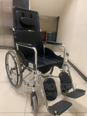 Strong Reclninig Wheelchair|Commode Toilet Wheelcahir|USED