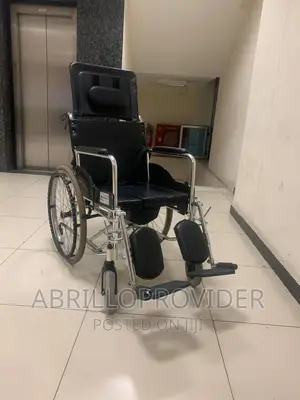 Strong Reclninig Wheelchair|Commode Toilet Wheelcahir|USED