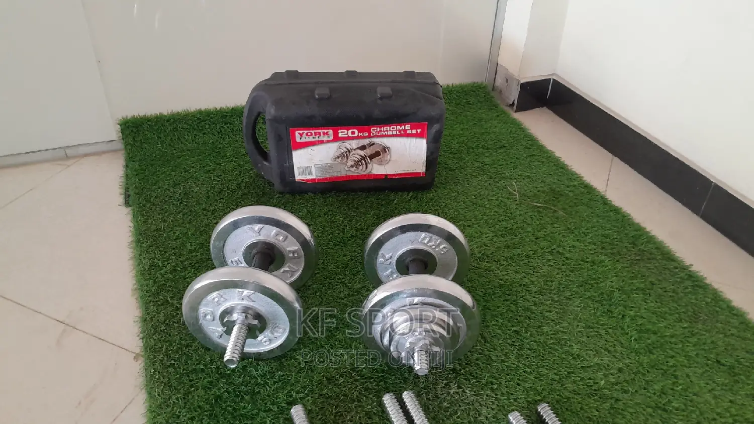 20 Kg Dumbbell and Barbell York