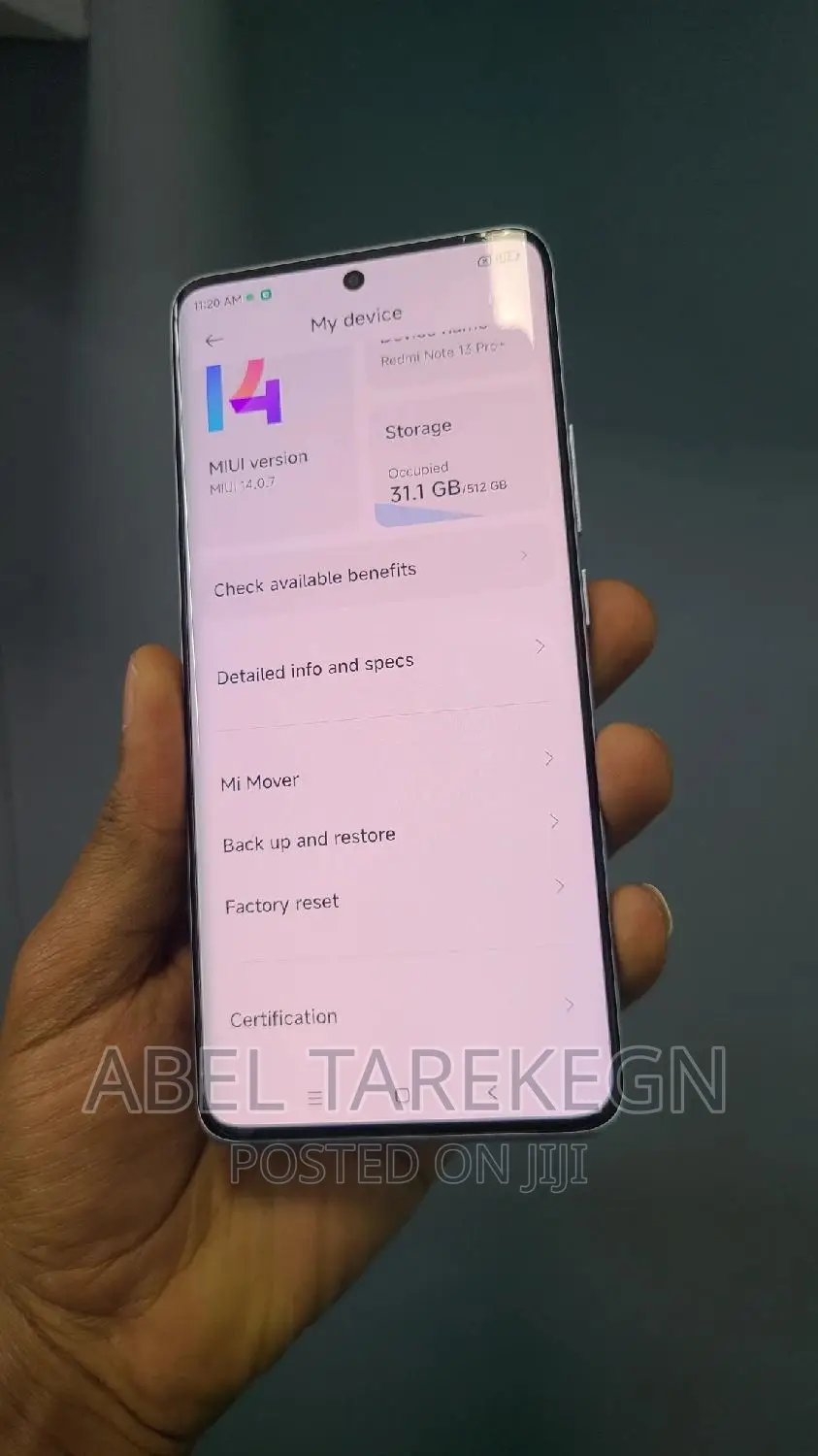 New Xiaomi Redmi Note 13 Pro+ 512 GB White