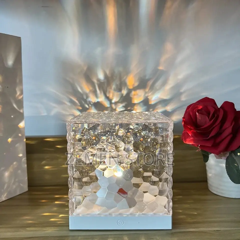 LED High Quality Crystal RGB Table Lamp