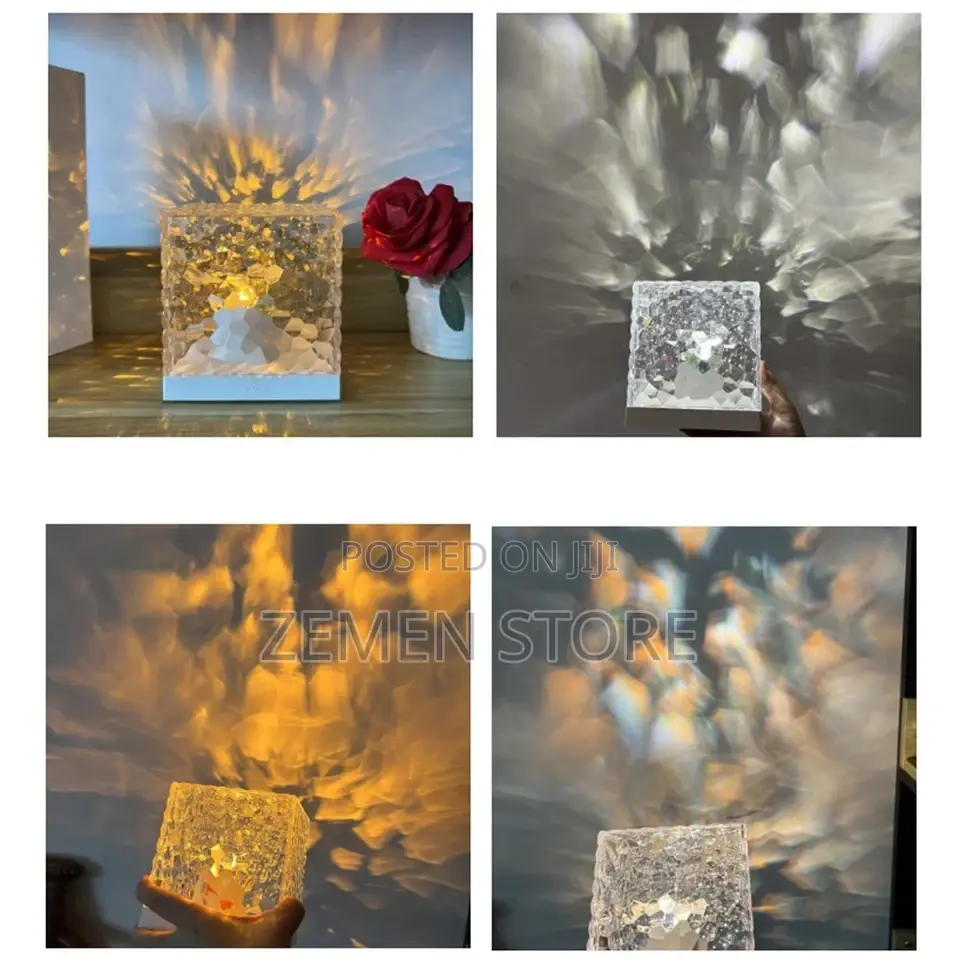 LED High Quality Crystal RGB Table Lamp