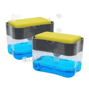 Soap Pump Dispenser With Sponge