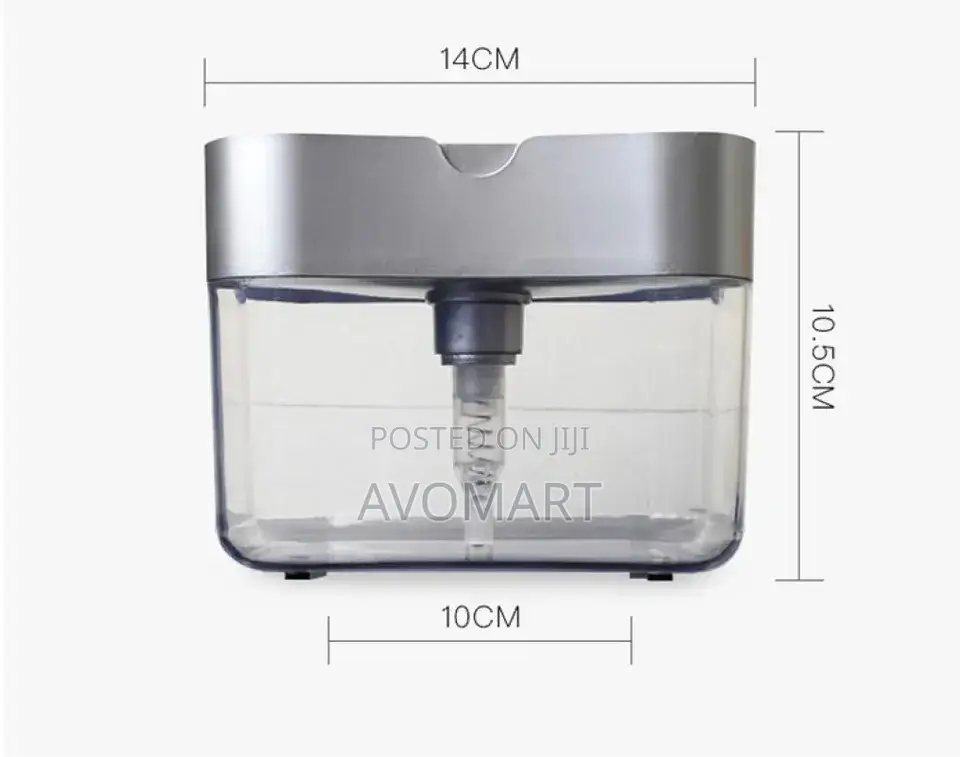 Soap Pump Dispenser With Sponge