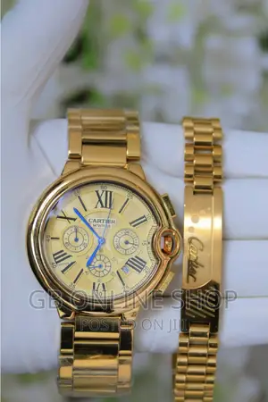 Photo - Cartier Watch +Cartier Bracelet + Luxury Watch Box