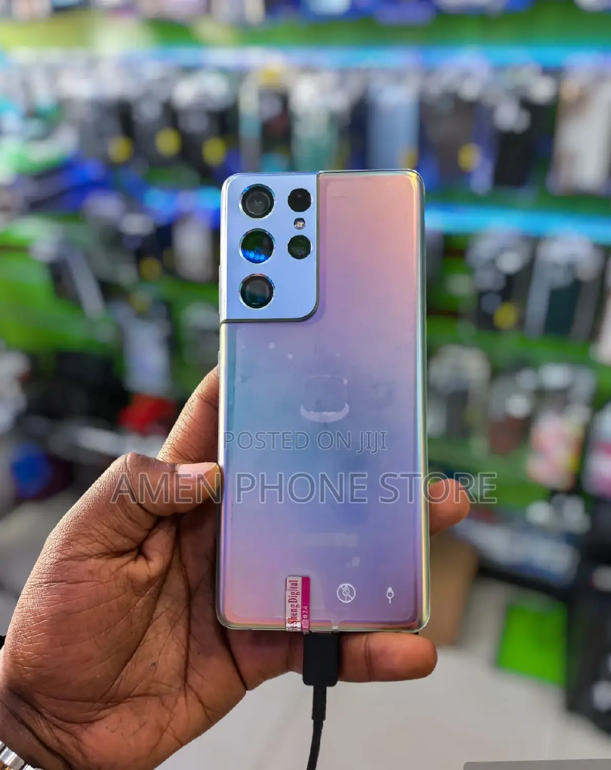 New Samsung Galaxy S21 Ultra 5G 256 GB Silver