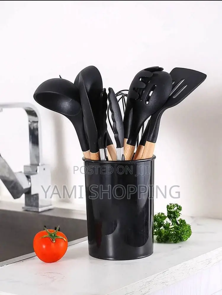 12pcs Silcone Kitchen Utensils Set