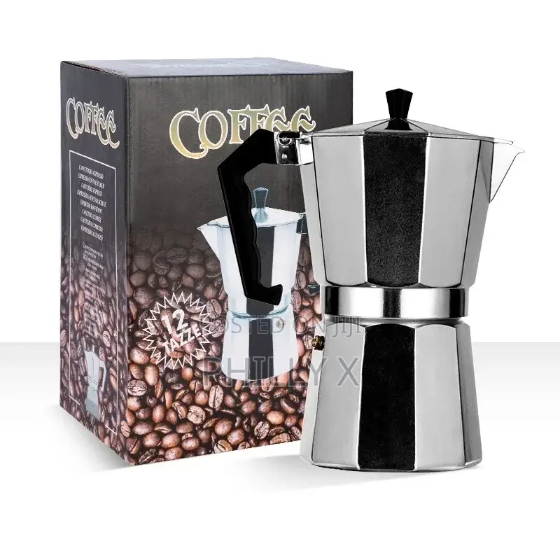 Espresso Maker Aluminium Coffee Maker.