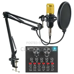 Photo - Microphone With Sound Card