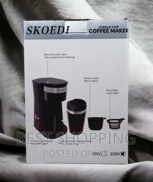 Rskoedi Coffee Maker With Cup
