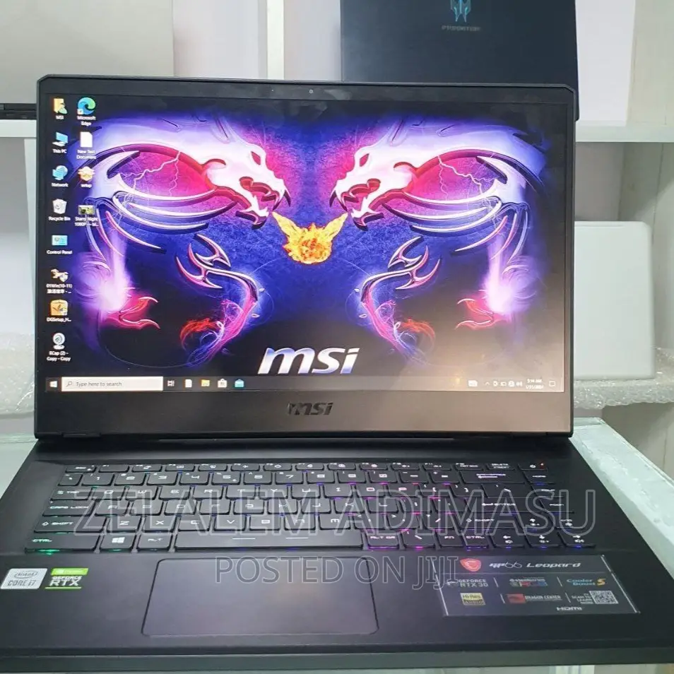 New Laptop MSI GP75 Leopard 16GB Intel Core I7 SSD 512GB