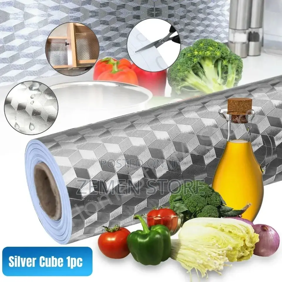 ለኪችንዎ ግርማሞገስ የሚያላብስ Waterproof Kitchen Sticker