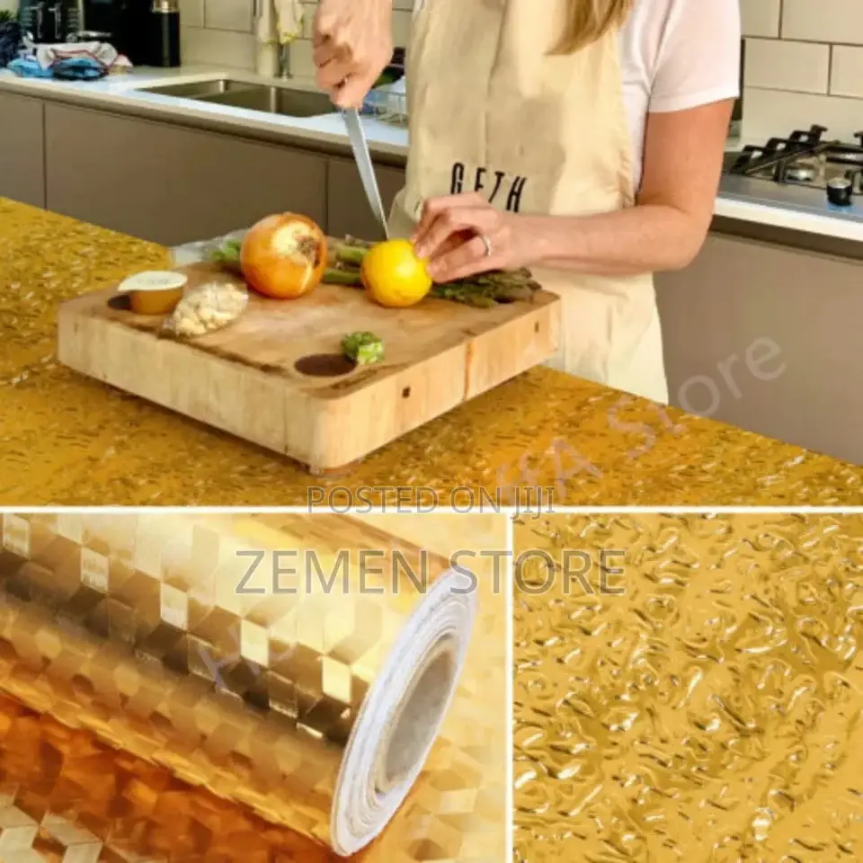 ለኪችንዎ ግርማሞገስ የሚያላብስ Waterproof Kitchen Sticker