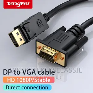 Photo - DP Displayport to Vga Cable 1080P Cable 1.5M