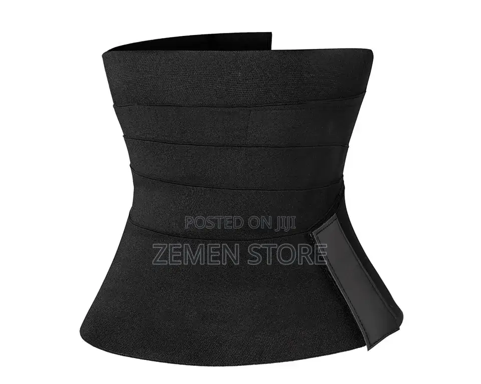 ቦርጭ የሚሰበስብ ስብ የሚያቃጥል Waist Training Corset Adjustable Wrap