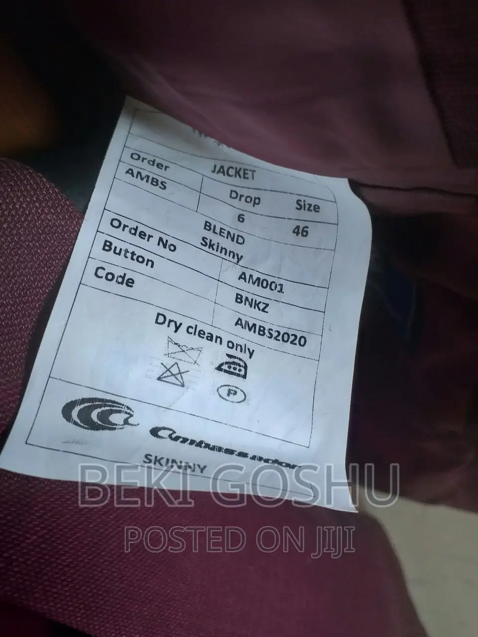 Ambassador Mens Suit