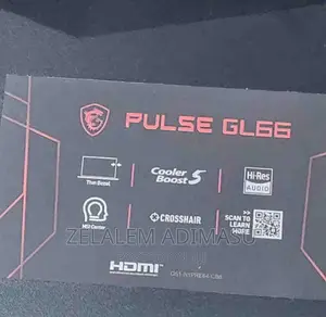 New Laptop MSI GF63 16GB Intel Core I7 SSD 512GB