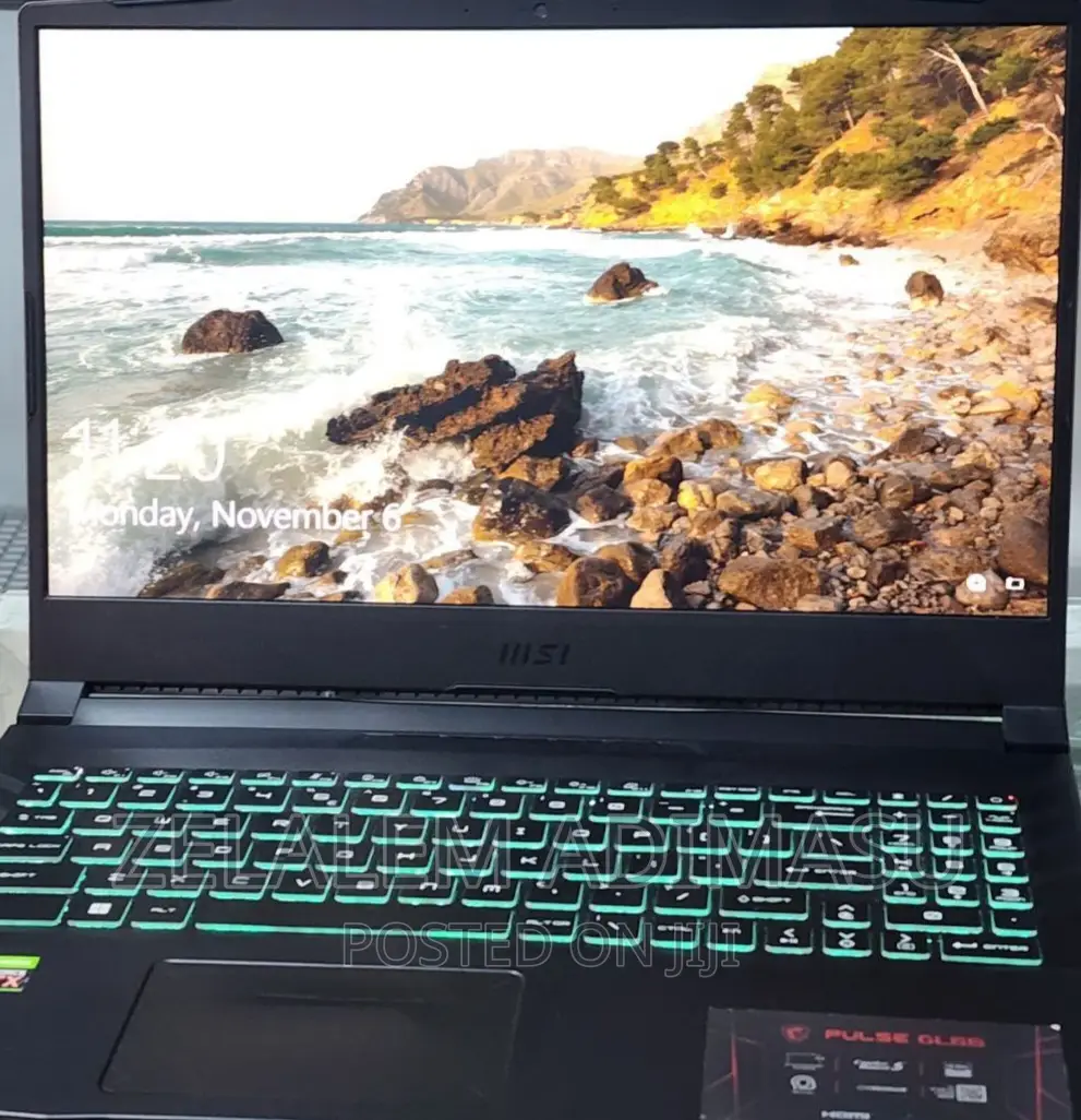 New Laptop MSI GF63 16GB Intel Core I7 SSD 512GB
