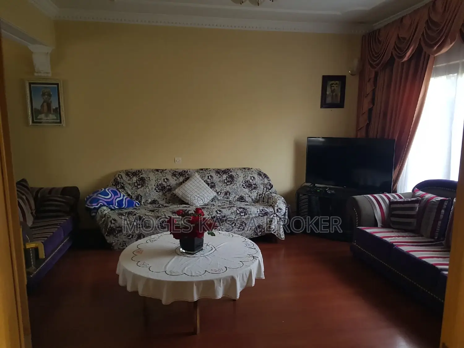 Furnished 4bdrm House in አያት የአያት ቤቶች ኮፓፓውንድ, Yeka for sale