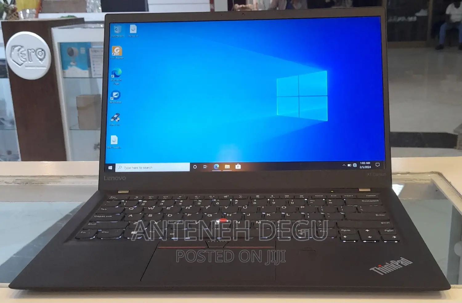 New Laptop Lenovo ThinkPad X1 Carbon 16GB Intel Core I7 SSD 512GB