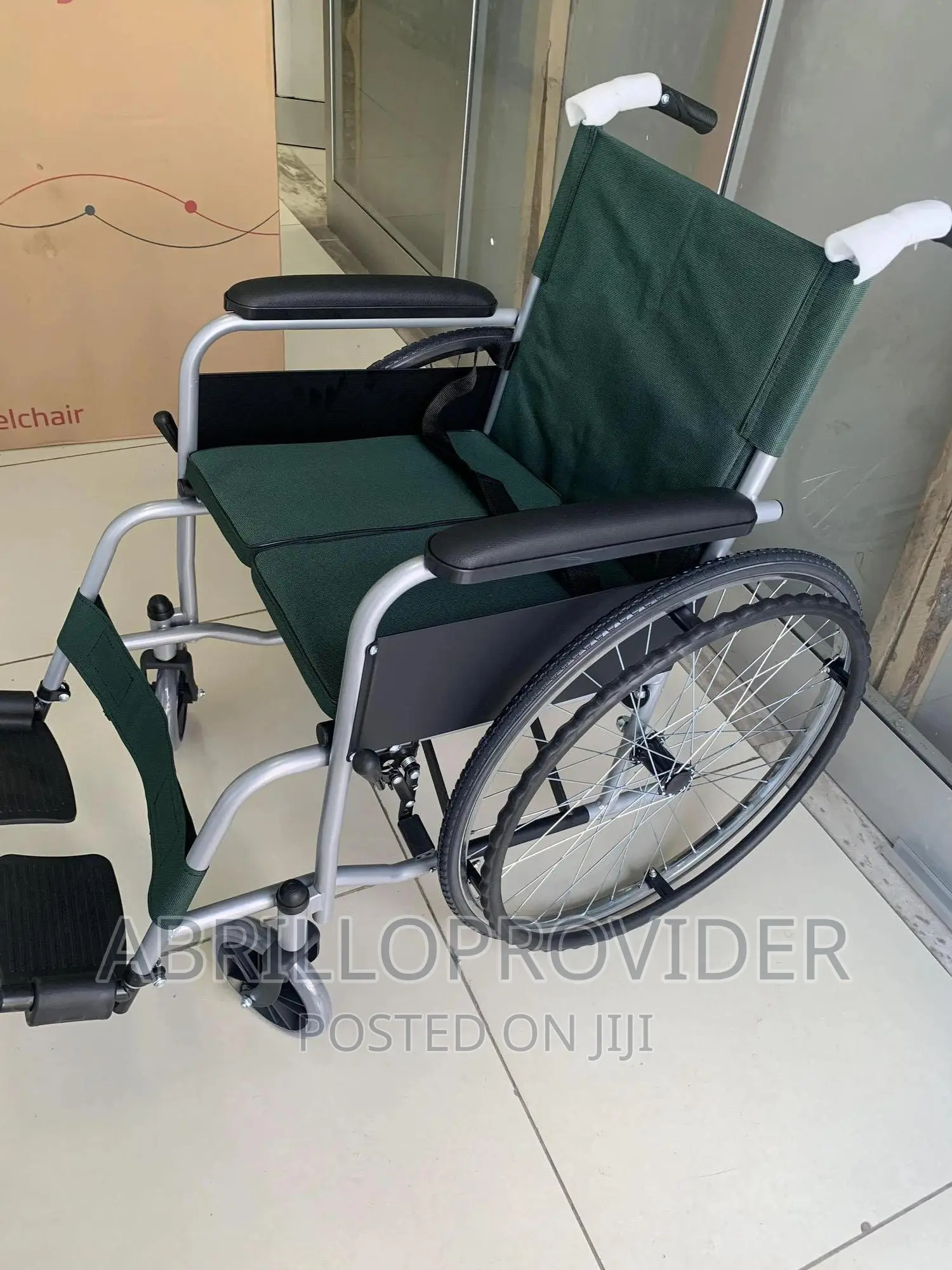 Lightweight Portable Folding Manual Wheelchair