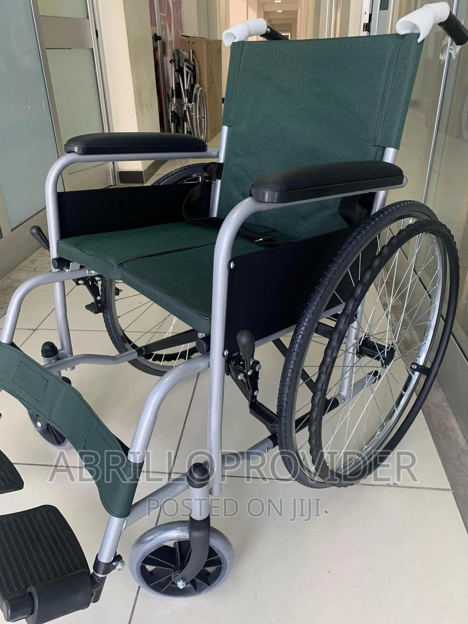 Lightweight Portable Folding Manual Wheelchair