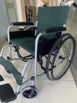 Photo - Lightweight Portable Folding Manual Wheelchair
