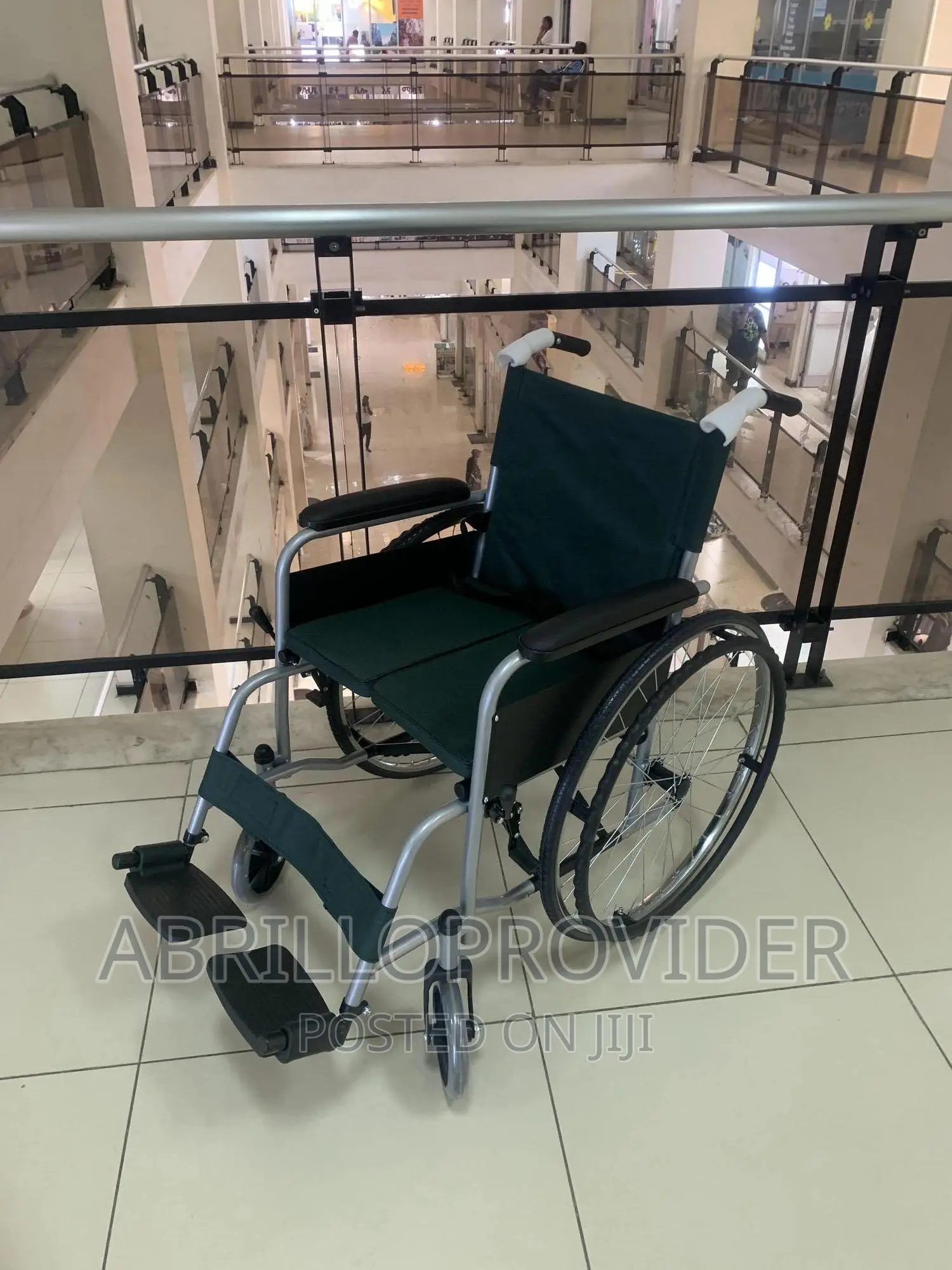 Portable Wheelchairs Carbon Steel Folding Wheelchair