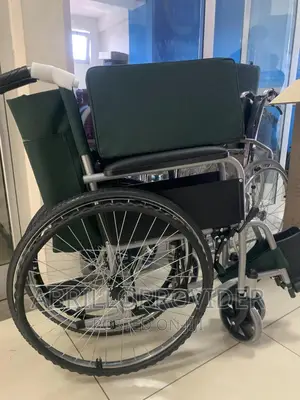 Portable Wheelchairs Carbon Steel Folding Wheelchair