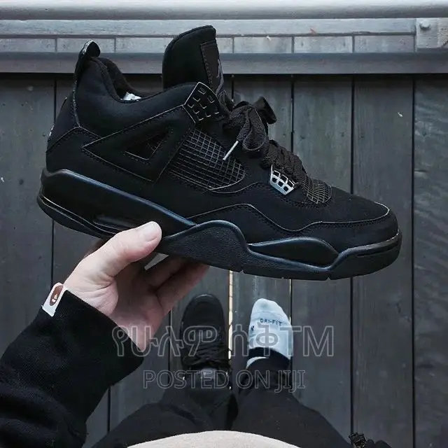 Original Air Jordan 4 Retro ‘Black Cat’ Shoes