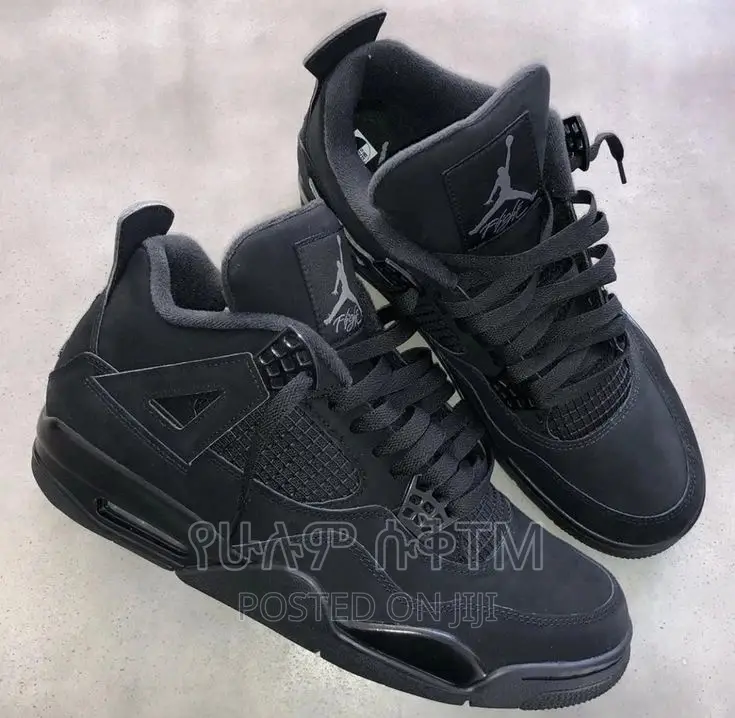 Original Air Jordan 4 Retro ‘Black Cat’ Shoes