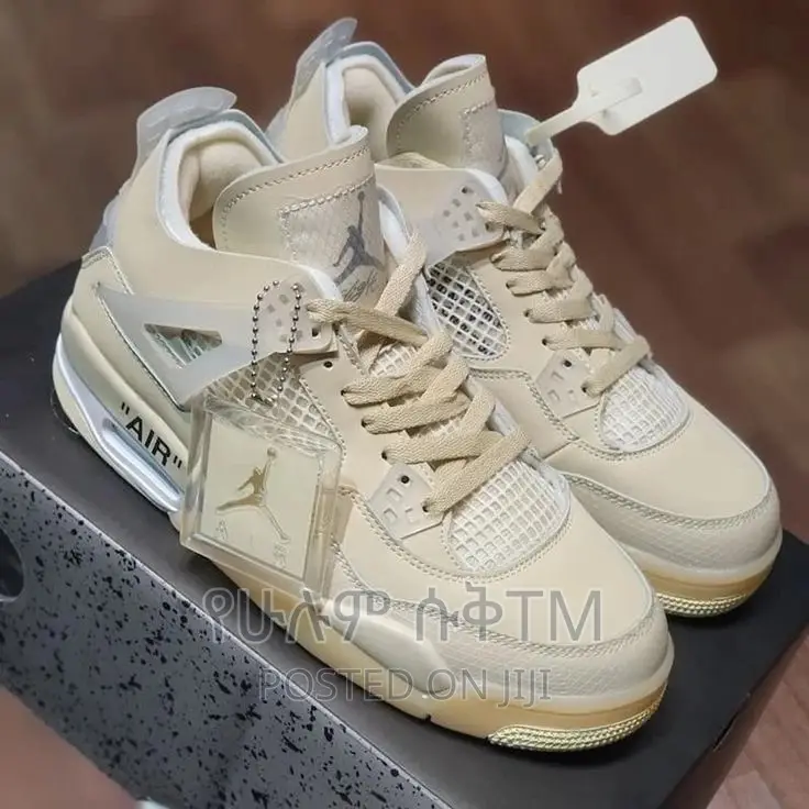 Original Air Jordan 4 Retro ‘Off-White’ Shoes