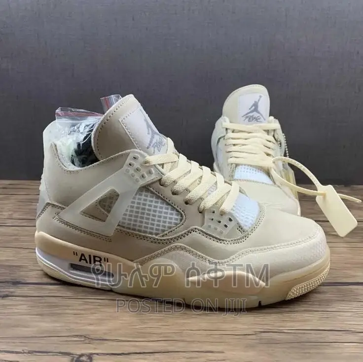 Original Air Jordan 4 Retro ‘Off-White’ Shoes