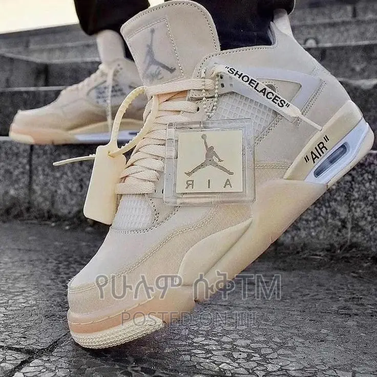 Original Air Jordan 4 Retro ‘Off-White’ Shoes