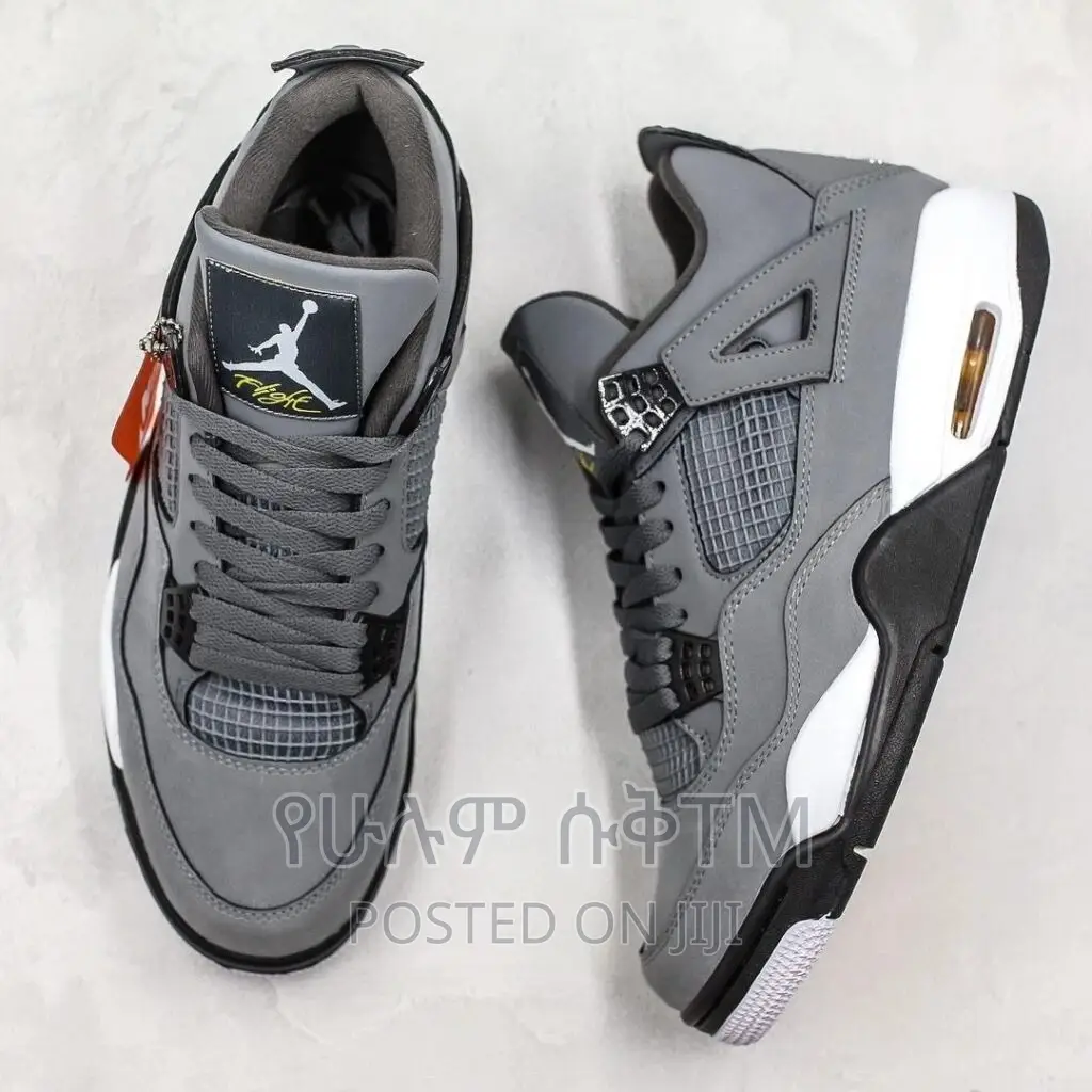Original Air Jordan 4 Retro ‘Cool - Gray’ Shoes