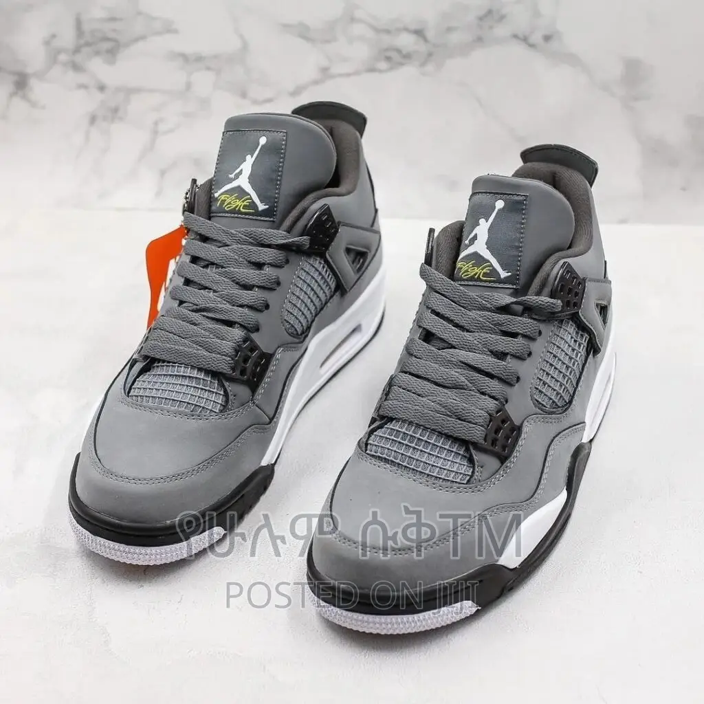 Original Air Jordan 4 Retro ‘Cool - Gray’ Shoes