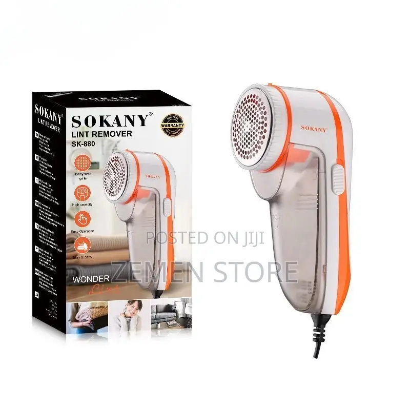 ከልብስ ላይ አላስፈላጊ ጥጥ እና ቆሻሻ ማፅጃ Sokany Electric Lint Remover