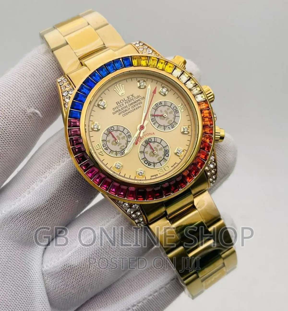 Rolex Watch + Luxury Watch Box