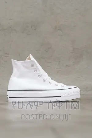 Original Converse All Star Platform’Triple White’ Shoes